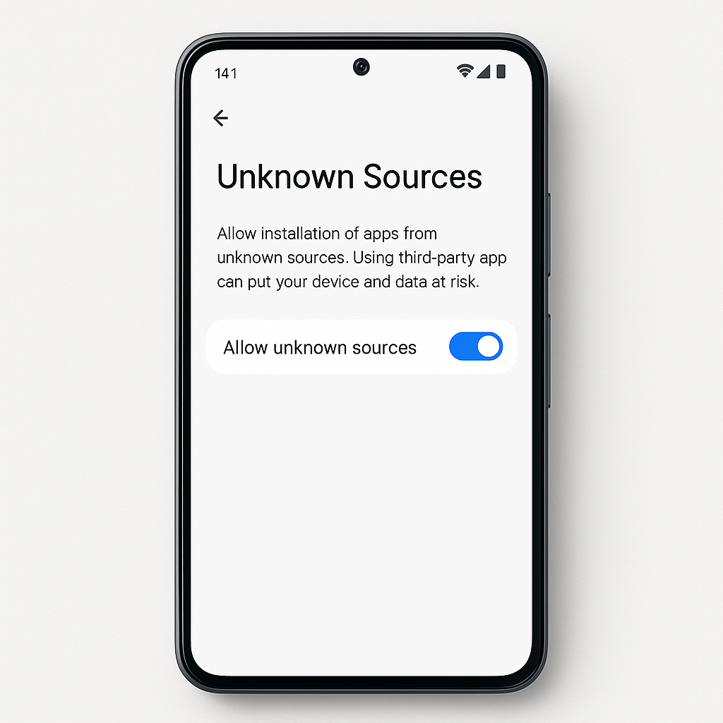 Step 2: Allow Install